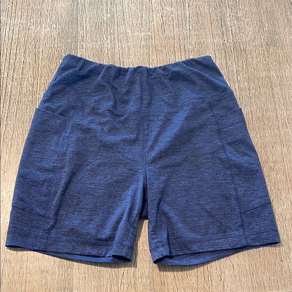 Vineyard Vines Marled Navy Biker Shorts Size S